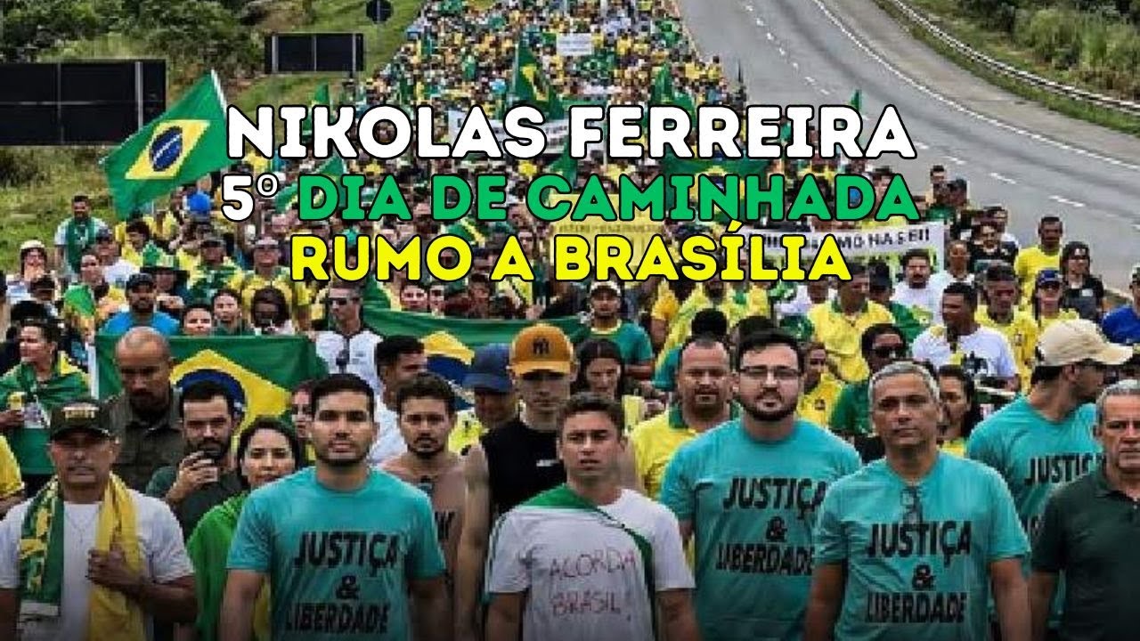 5º dia de Caminhada Nikolas Ferreira
