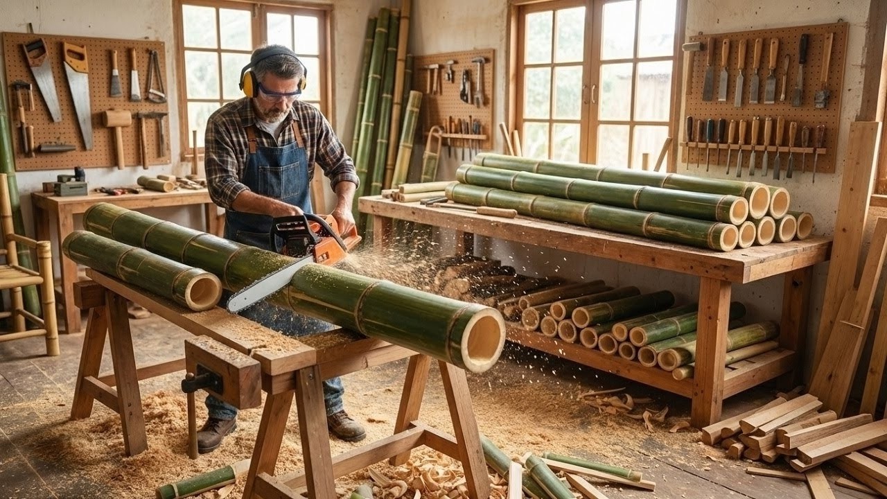 Bamboo Looks Ordinary… Until It Becomes Luxury Furniture!
