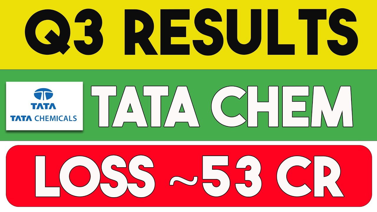 TATA CHEMICALS Q3 RESULTS 2025 : ITS BAD !
