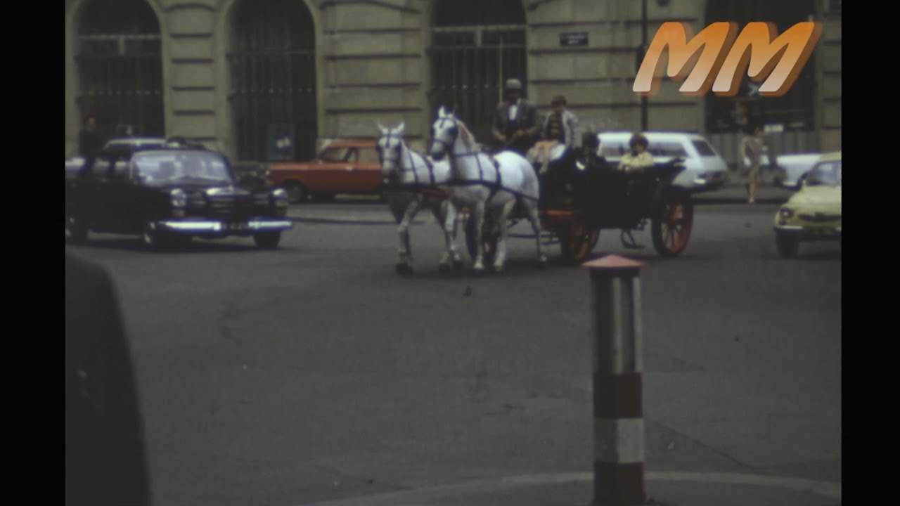 Vienna Austria Holiday 1970s old cine film 305