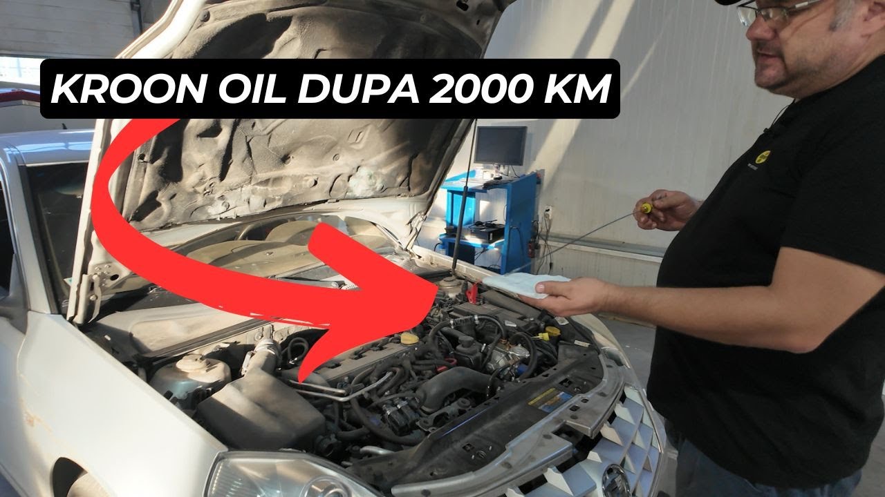 Test real: cum arată uleiul KROON după 2000 de kilometri
