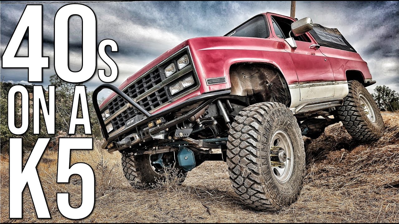 40s on a K5 Blazer!? Lift, Steering & Tires Explained