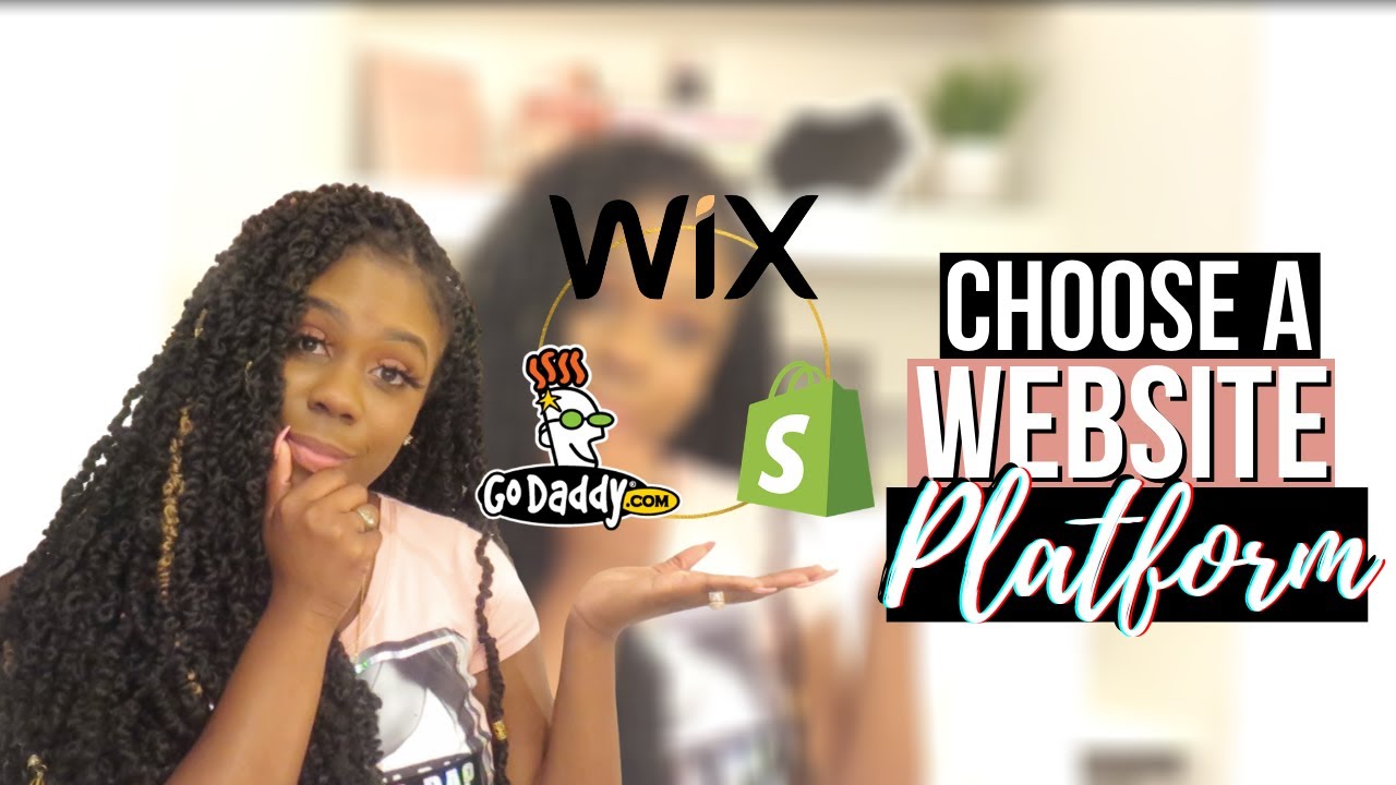 WHICH WEBSITE PLATFORM IS BEST FOR SELLING YOUR PRODUCTS | COMPARING WIX, SHOPIFY AND GODADDY