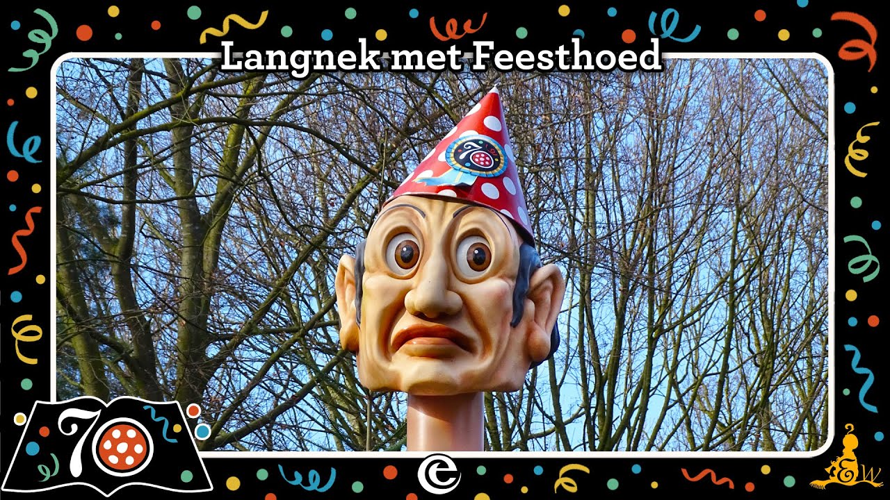 [#Efteling] 🎉 70 jaar: Langnek met Feesthoed