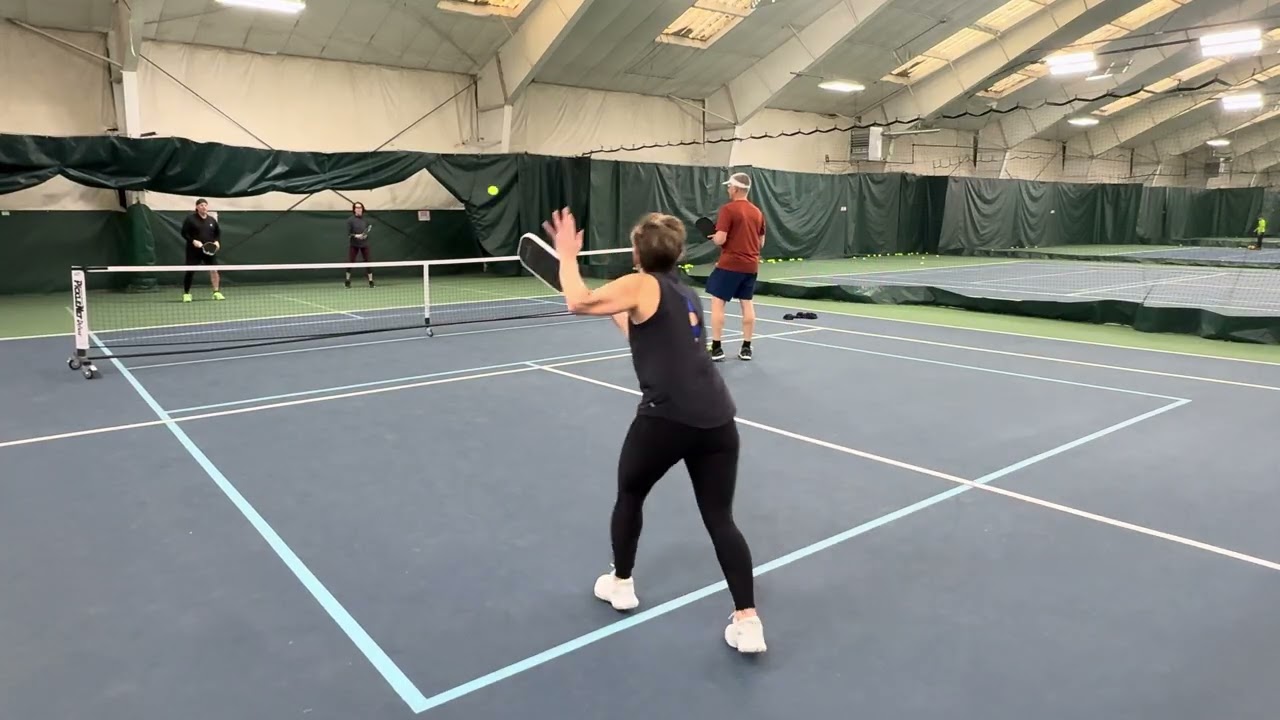 Josh/Tracy vs Dan/Christine Game#1 Sunday 2-22-26 at GlastonburyTennis Club  