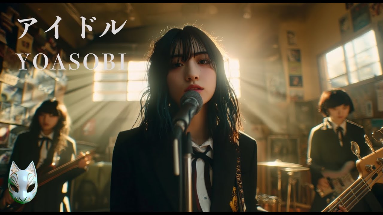 アイドル / YOASOBI 🎸Hard Rock After Shcool Female Vocal 歌ってみた [AI Sing Cover kAthrsIs -カタルシス-]