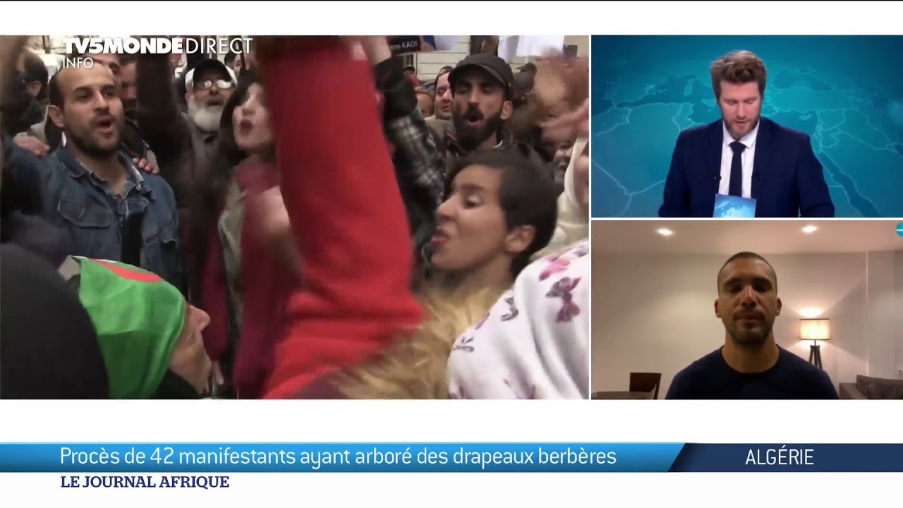 Algérie : des manifestants devant la justice pour avoir arboré le drapeau amazigh
