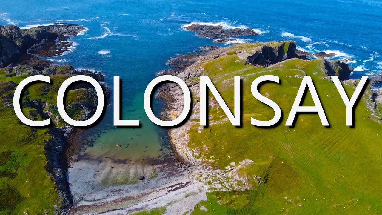 Isle of Colonsay (drone footage)