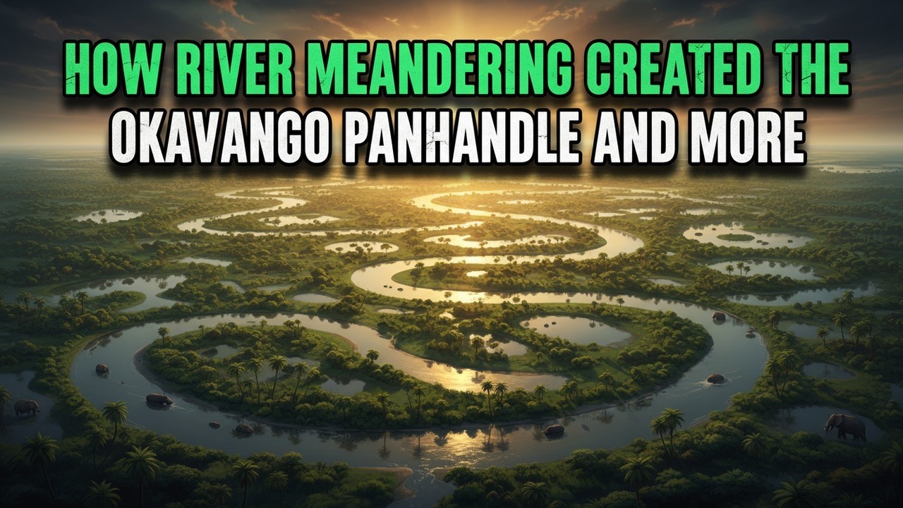 Nature Documentary For Sleep | How River Meandering CREATED The Okavango Panhandle and more