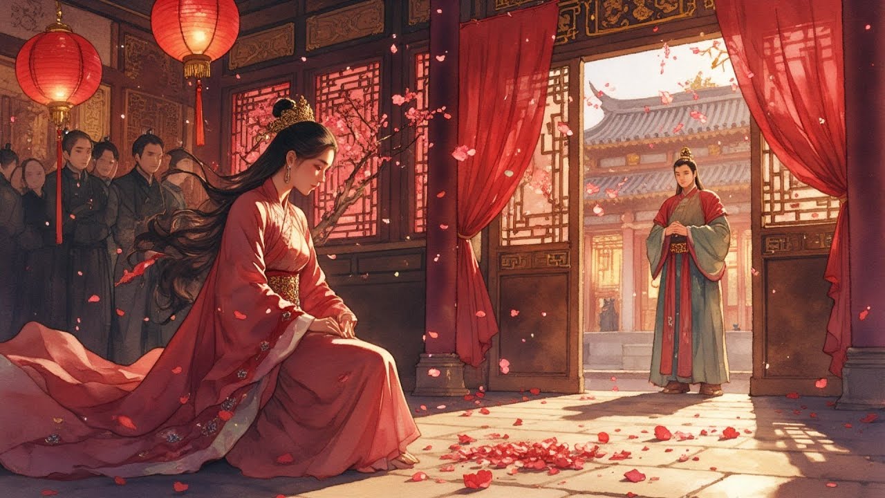 [AI Ficción] En la noche de bodas, él tomó una concubina.La princesa se arrodilló en silencio en...