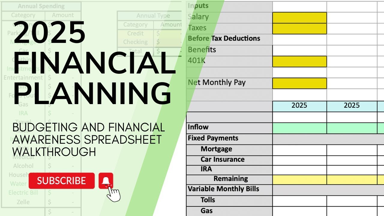 2025 Financial Planning: Tools and Tips for Budgeting & Personal Finance Tracking