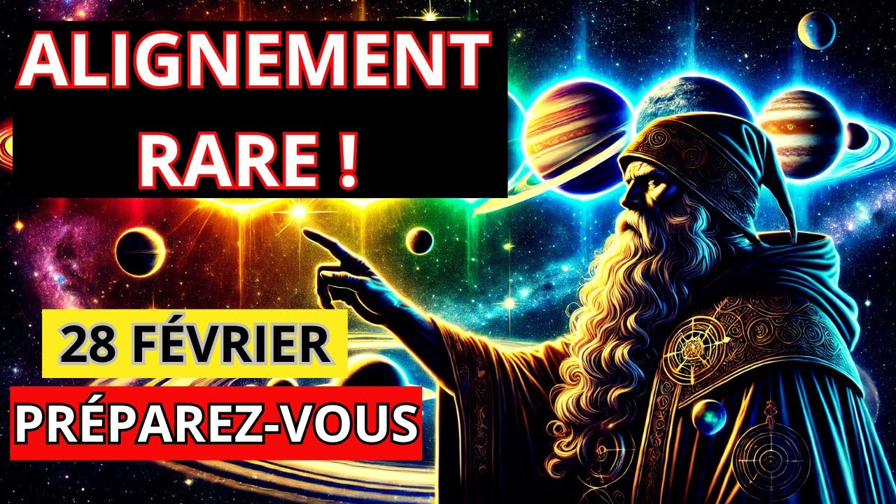 28 F&eacute;vrier : Le Grand Alignement Plan&eacute;taire Qui Change Tout ! 🌍✨ [Pr&eacute;parez-vous Maintenant]