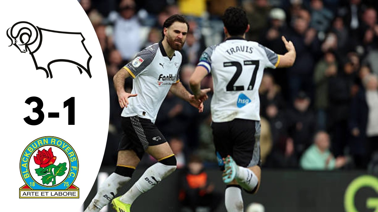 Derby County 3-1 Blackburn Rovers | Highlights | Premier League 2026