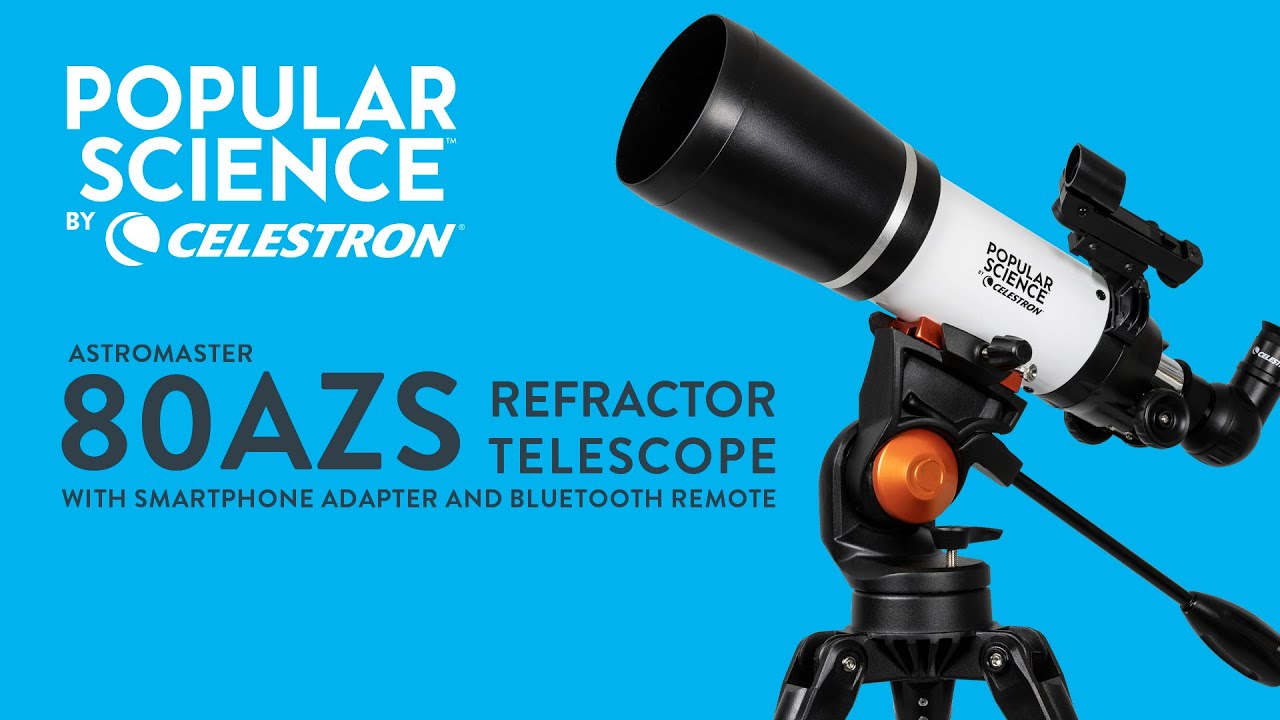 Popular Science by Celestron AstroMaster 80AZS Telescope Product Tour