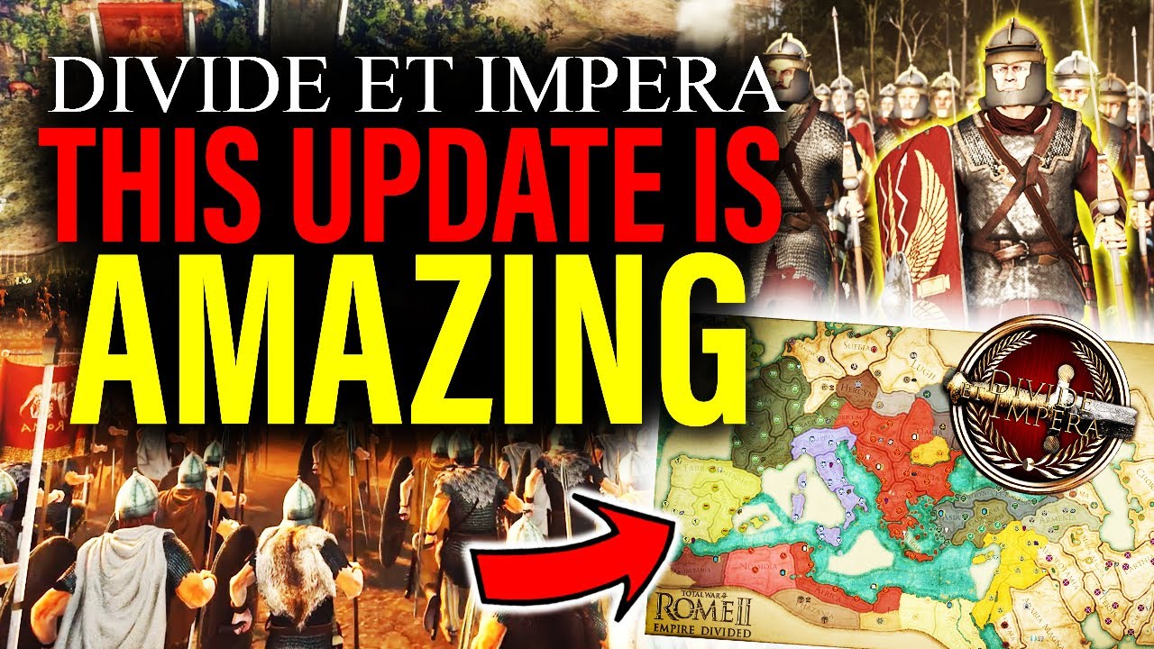DIVIDE ET IMPERA в 2026 году: Лучший мод для Total War стал ЕЩЕ ЛУЧШЕ!