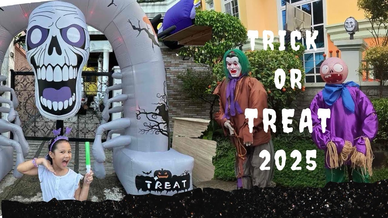 TRICK OR TREAT 2025 | HAPPY HALLOWEEN | NOVEMBER 2025