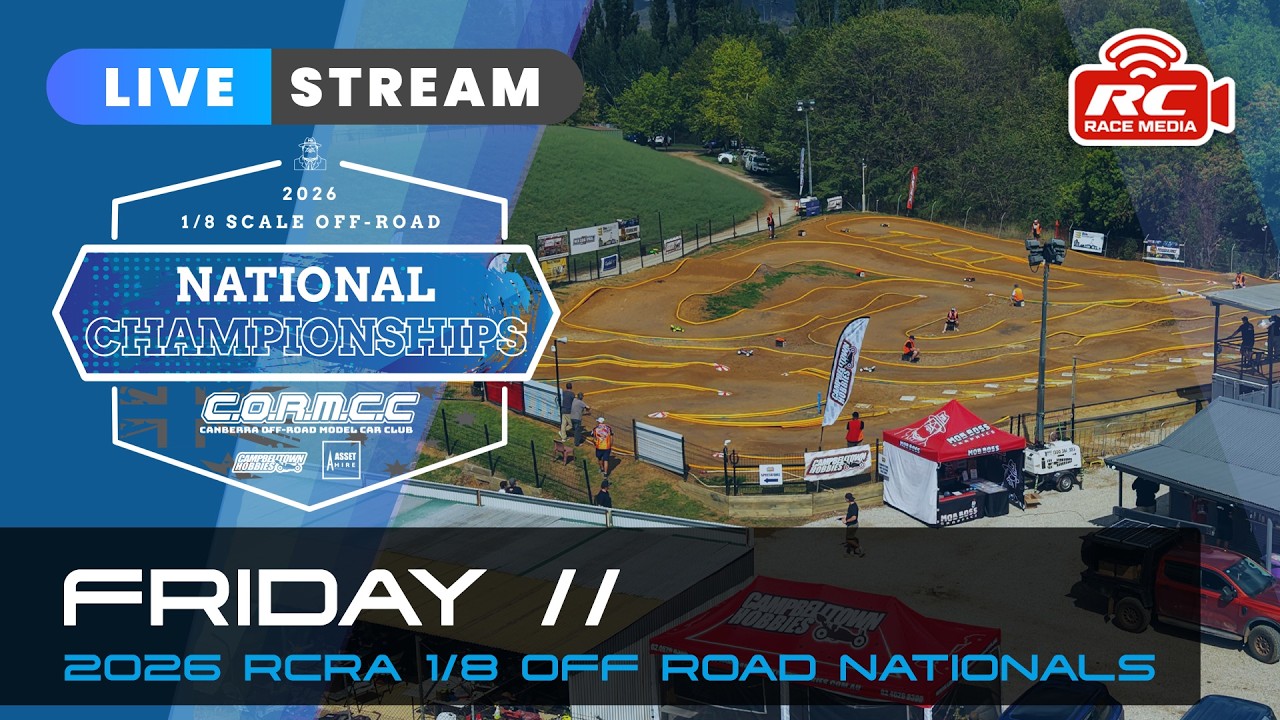 Day 2 Friday | 2026 RCRA 1/8 Offroad Australian Championships (CORMCC)