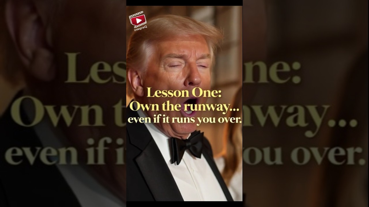 Melania Coaches Trump on the Runway&hellip; and It Gets Dramatic