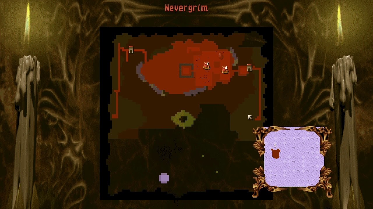 Dungeon Keeper 1, level 10 walkthrough (no Transfer Creature), Nevergrim