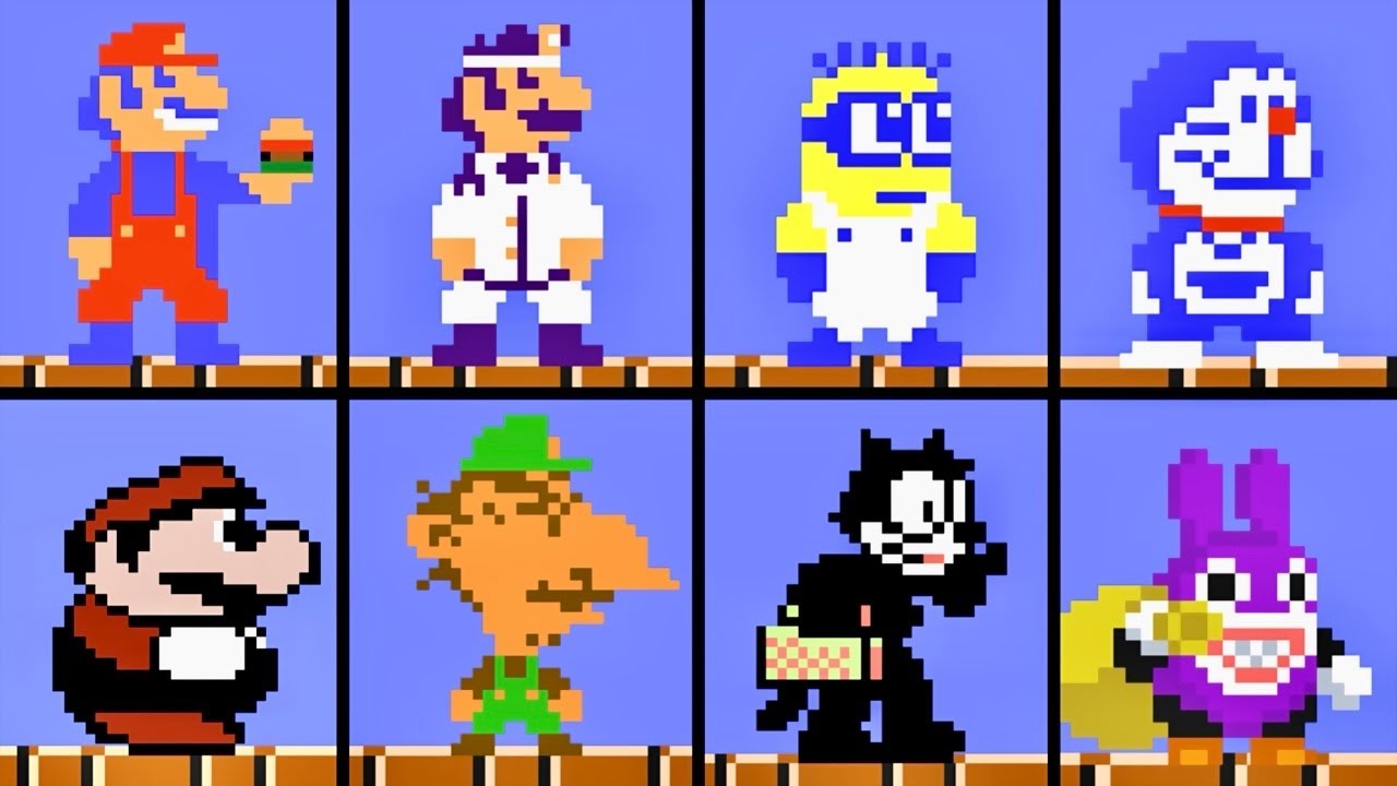 Super Mario Bros. Remastered Custom Characters Showcase - Which is Best? Vol. 3