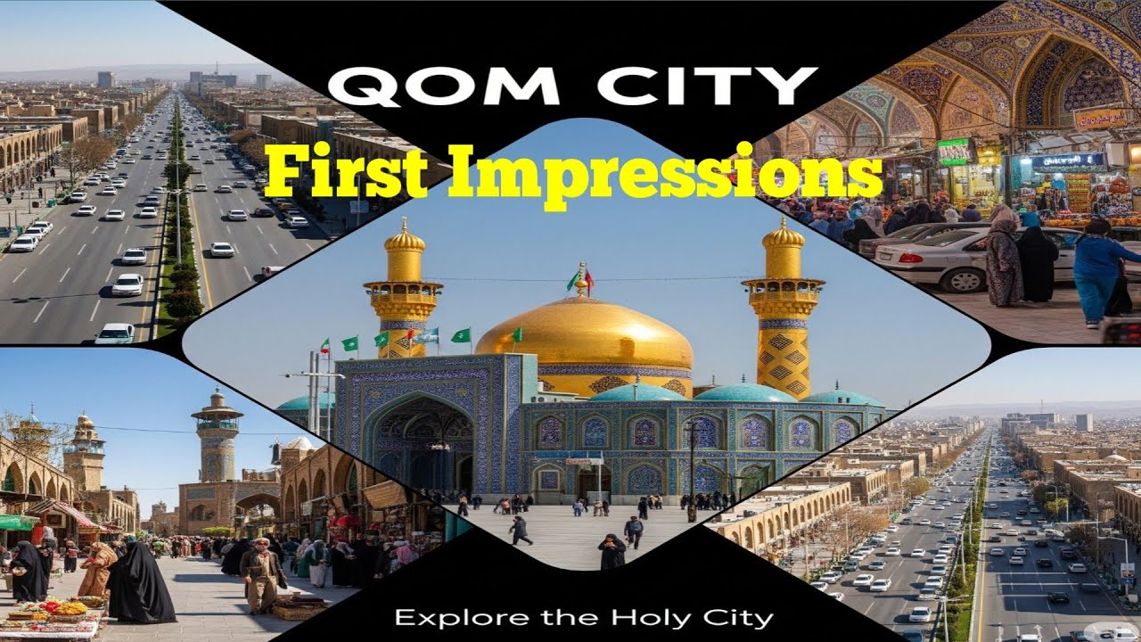 First impressions of Qom City Iran 🇮🇷 | EP-03 | Pakistan to Iran By Bus 🚍 🕌 | Travel With Anees