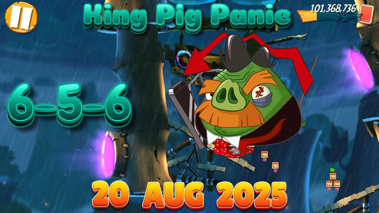 Angry Birds 2 KPP 6-5-6 Boss Fight! (20 Aug 2025)