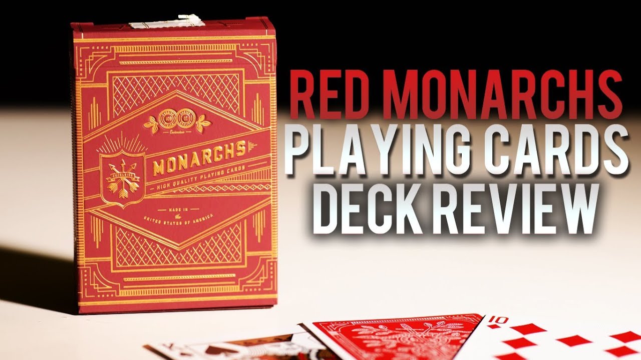 Deck Review - Red Monarchs Premium Playing Cards