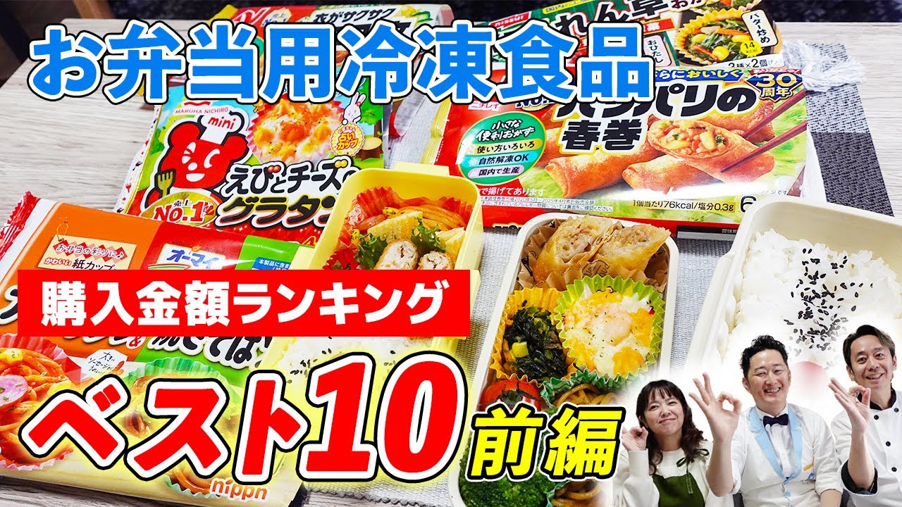 Топ-10 замороженных продуктов для ланч-боксов: лучшие! [Часть 1]