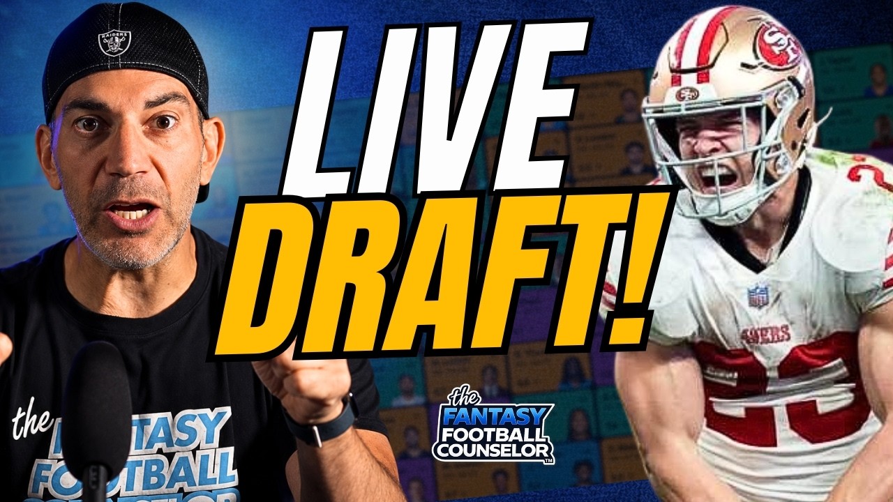 Fantasy Football Draft LIVE | Draft Season KICK OFF!