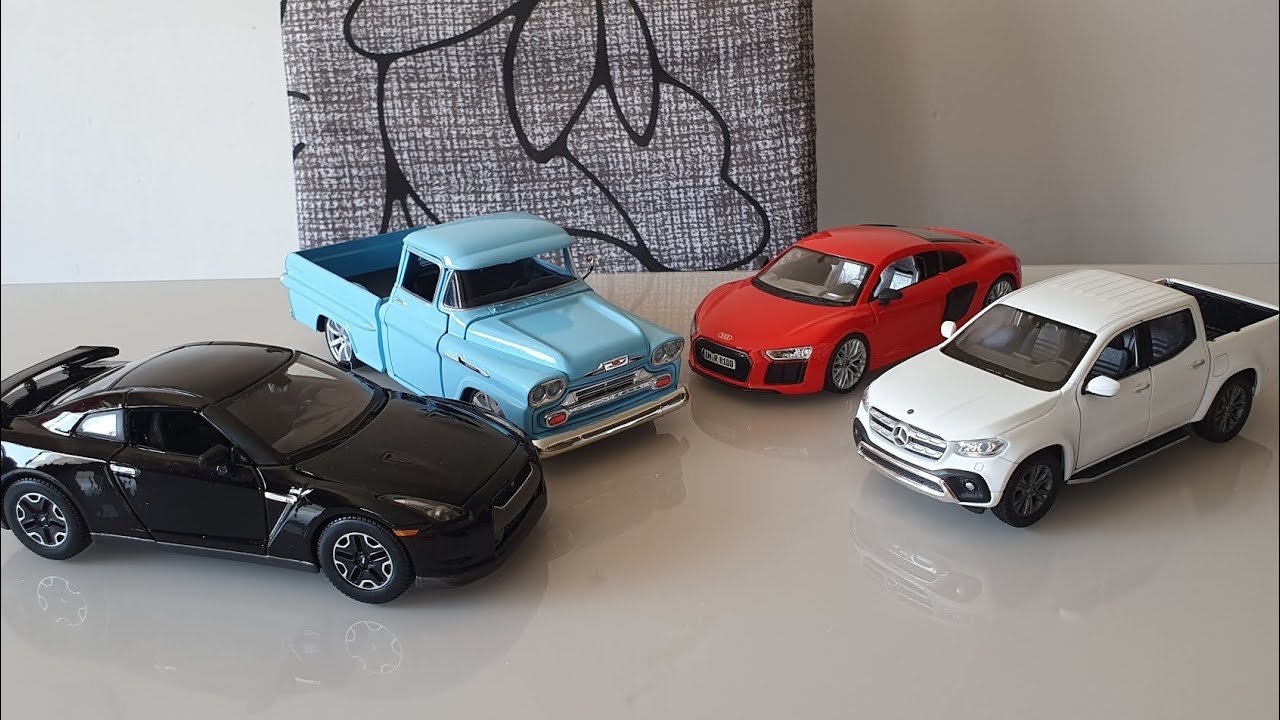 Miniaturas modificadas em escala 1/24 e 1/27