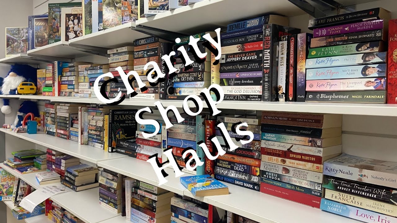HUGE Charity Shop Haul - Horror Books and More!