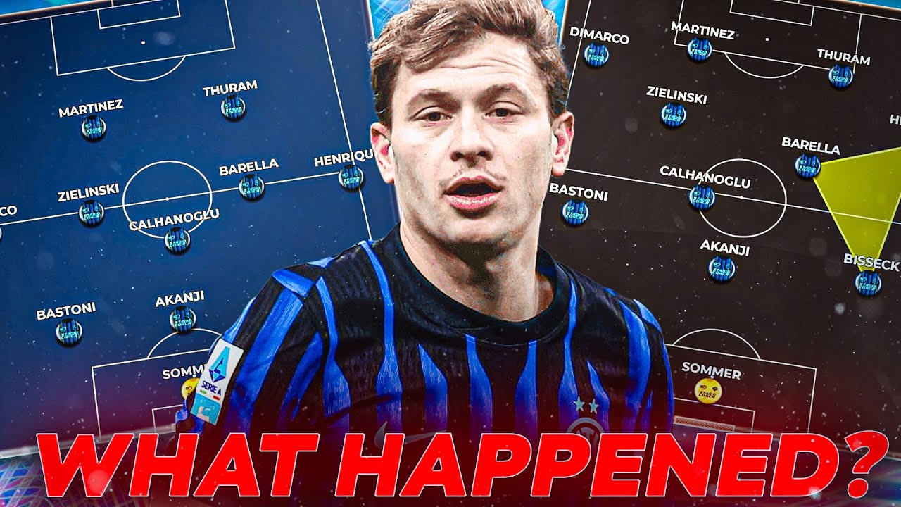 Mezzala or Regista? Why Barella Is Struggling At Inter? Barella Analysis