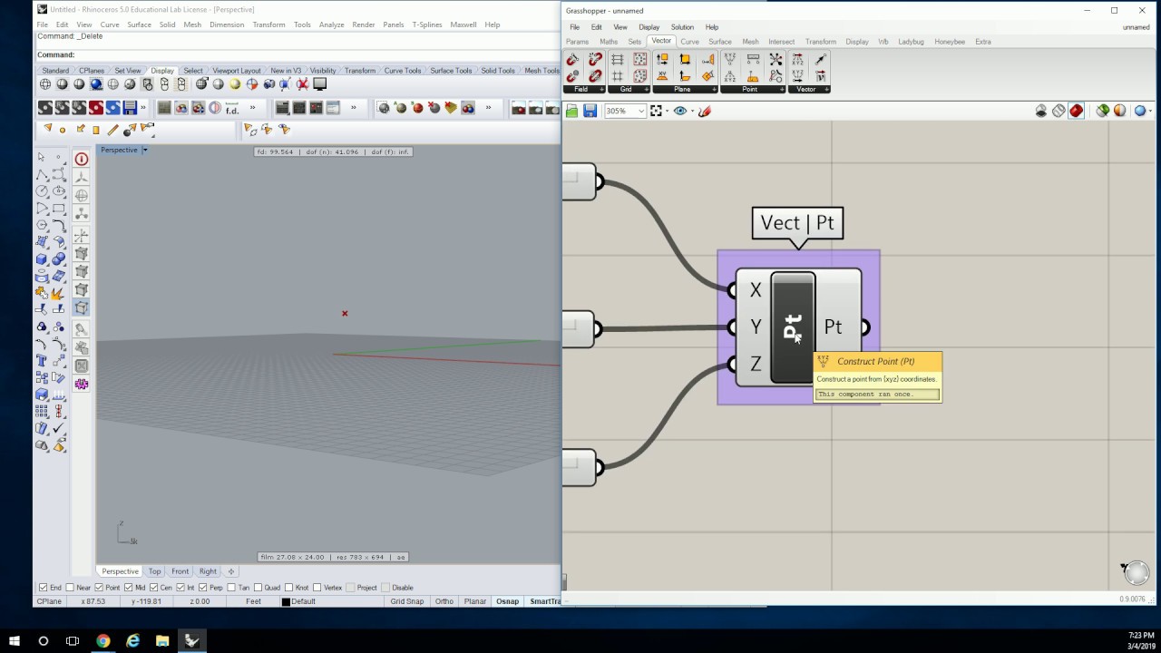 02 - Grasshopper for Rhino Tools and Basic Tips