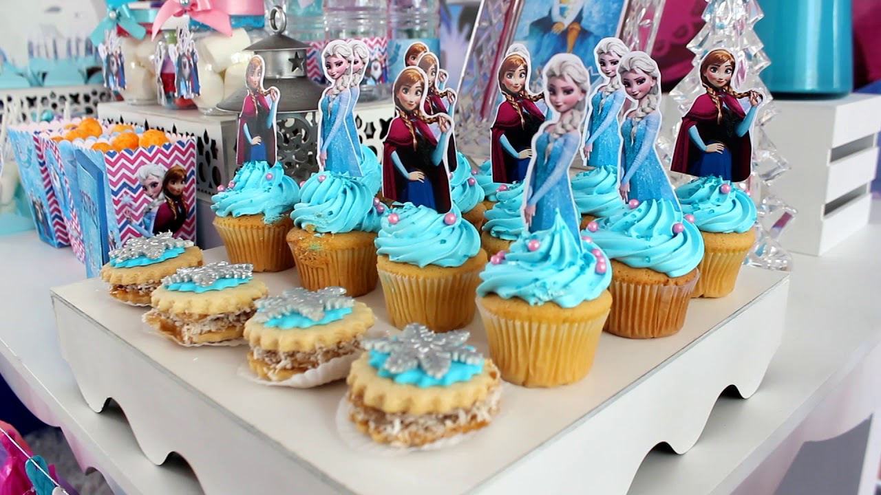 Frozen decoración party frozen