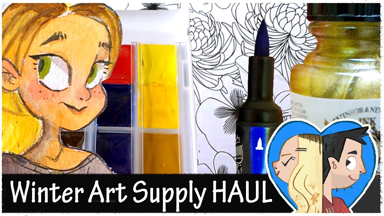 WINTER ART SUPPLY HAUL
