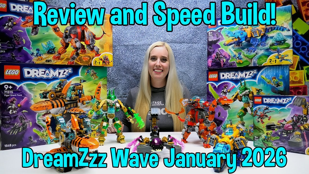 NEW LEGO® DreamZzz Wave for January 2026! | Speed Build & Review!