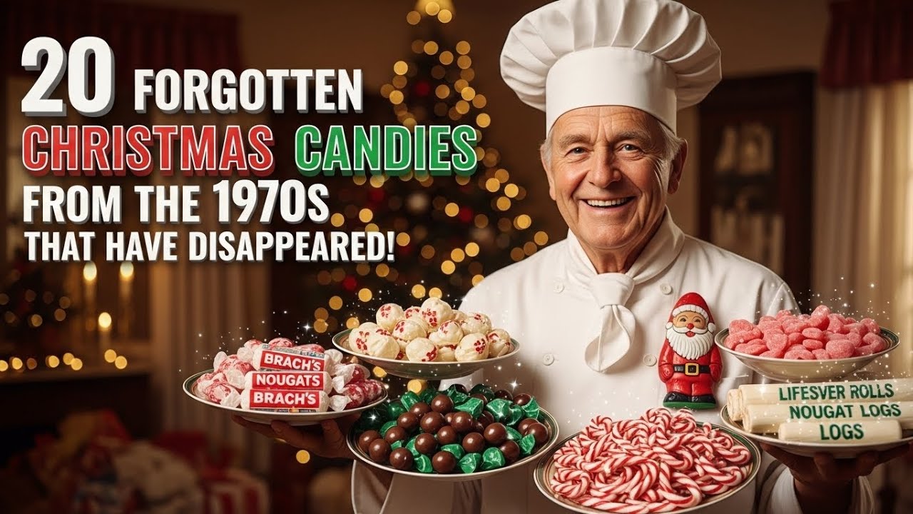20 Forgotten Christmas Candies from the 1970s That have Disappeared.