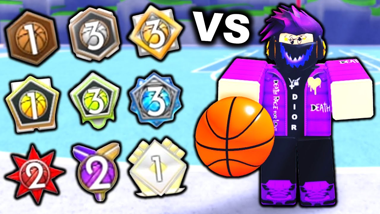 1 на 1 против КАЖДОГО РАНГА в Hoopz! (Баскетбол Roblox)