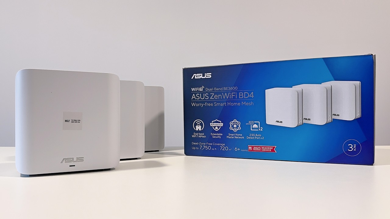 ASUS ZenWiFi BD4 (3-Pack)  - Unboxing