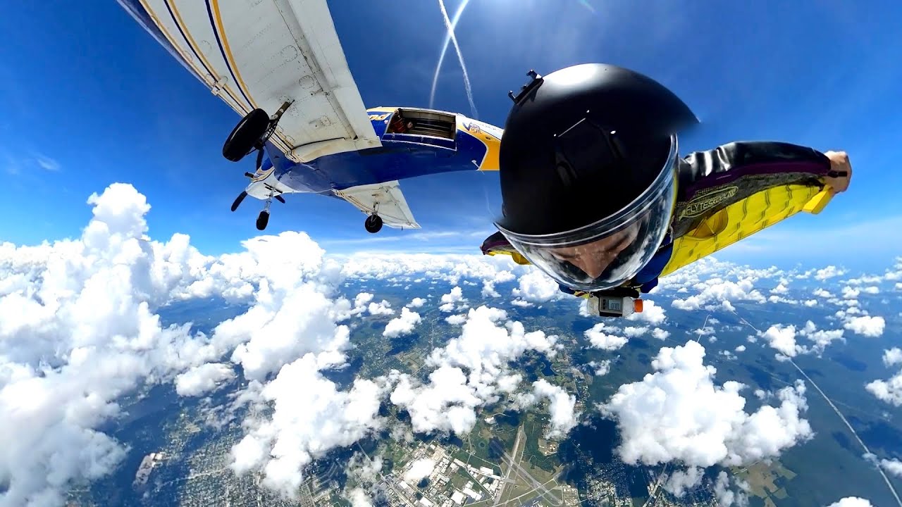 1 Hour of INSANE Wingsuit Skydiving - RAW Footage You’ve Never Seen!