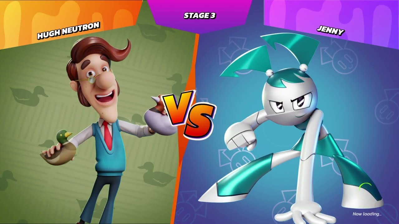 Nickelodeon All-Star Brawl: Arcade - Hugh Neutron (Jimmy Neutron: Boy Genius)