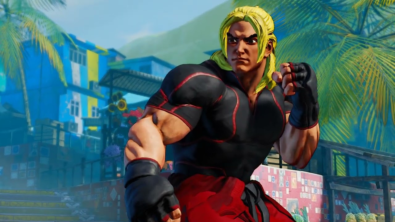 [SF5 story mode 6] Laura vs Ken