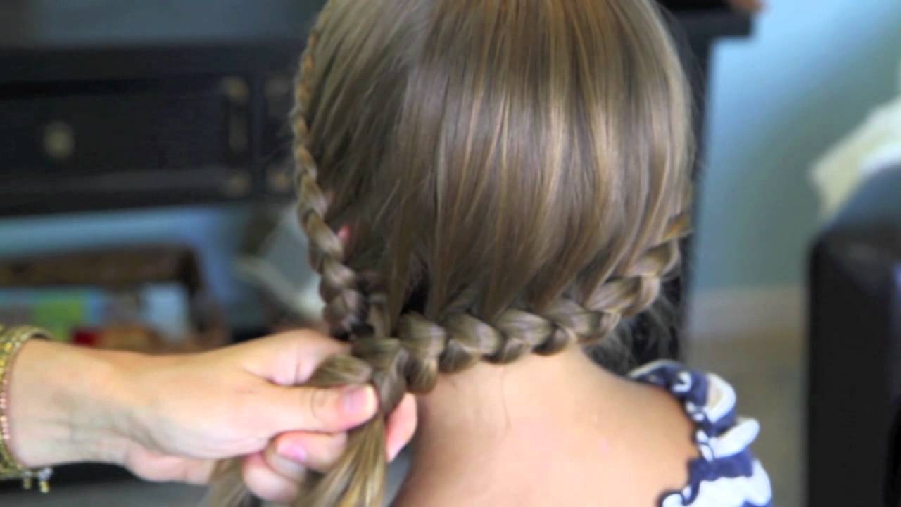 Double Lace into Side Braid | Rihanna Braid | Cute Girls Hairstyles