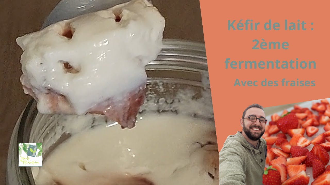 Comment préparer le kéfir de lait (2ème fermentation) ?