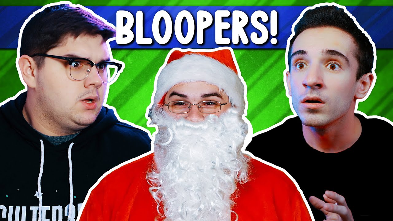 WE CAUGHT SANTA BLOOPERS!