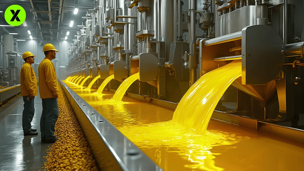 CÓMO se HACE el ACEITE de GIRASOL | ASÍ se FABRICA el ACEITE MÁS SANO del MUNDO? 🌻