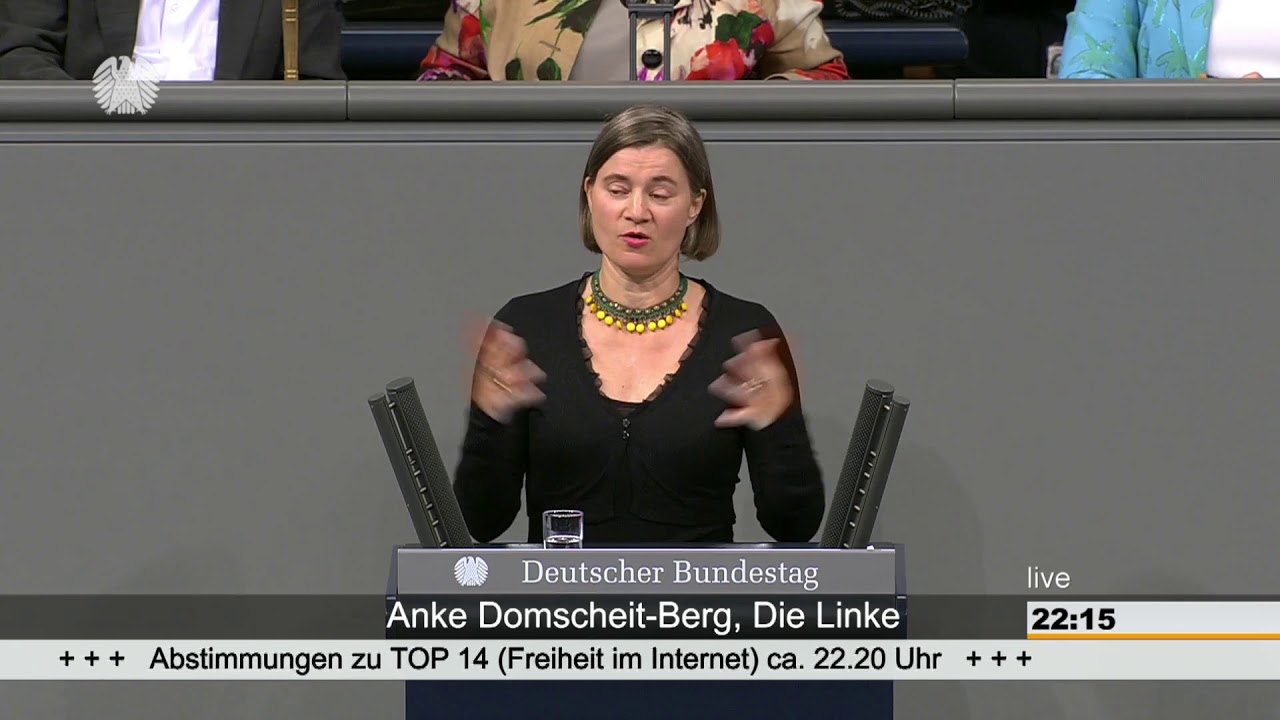 Anke Domscheit-Berg: Freiheit im Internet [Bundestag 16.05.2019]