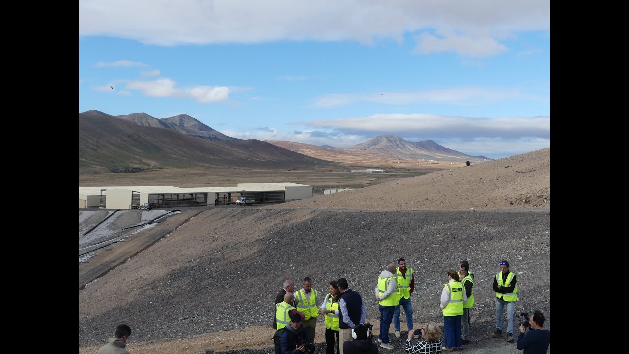 El Cabildo de Fuerteventura mejora el tratamiento de los residuos en Zurita.