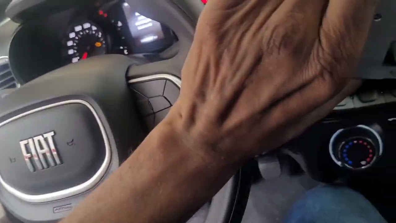 instalação de câmera  de ré Fiat argo via o.b.d.