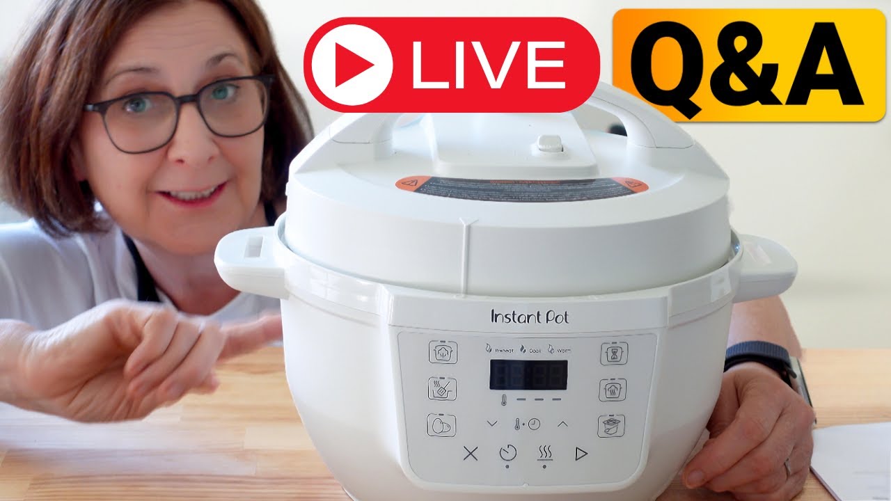 LIVESTREAM: Instant Pot Q&A